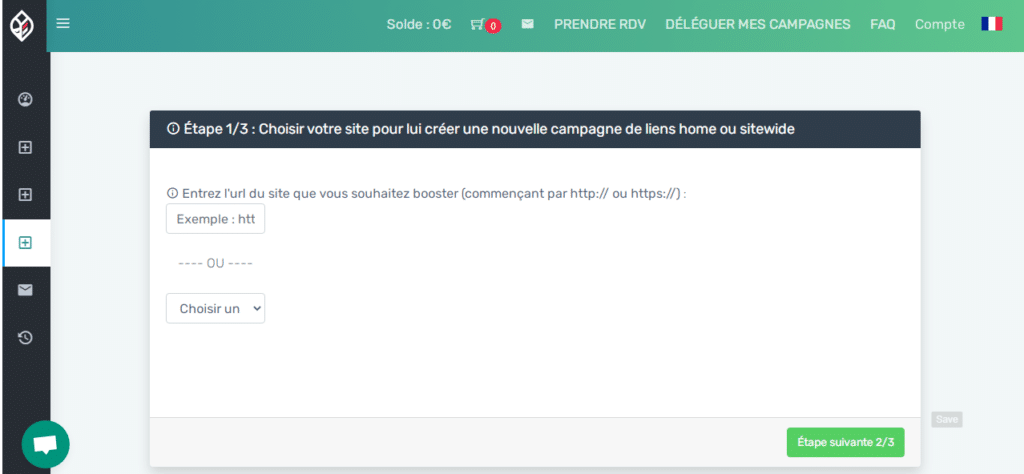 campagne de liens home linksgarden
